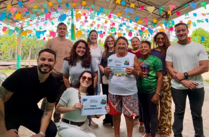 Oficina do projeto Rios da Equidade é realizada na Ilha do Combu